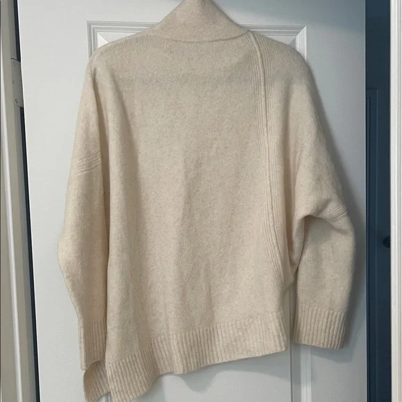 EUC! All Saints Cream Turtleneck Sweater, Size Medium - Picture 9 of 9